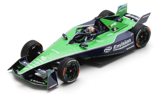 MODELLINO SCALA COMPATIBILE CON ENVISION RACING N.16 SEBASTIEN BUEMI 1:43 SPARK MODEL S6532