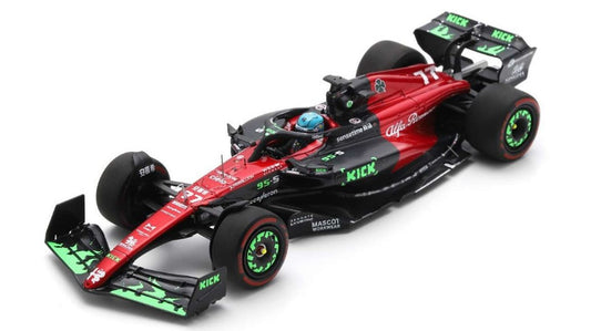 MODELLINO IN SCALA Spark Model COMPATIBILE CON ALFA ROMEO F1 N.77 BELGIAN GP 2023 VALTTERI BOTTAS 1:43 MODEL SCALE S8921 241217