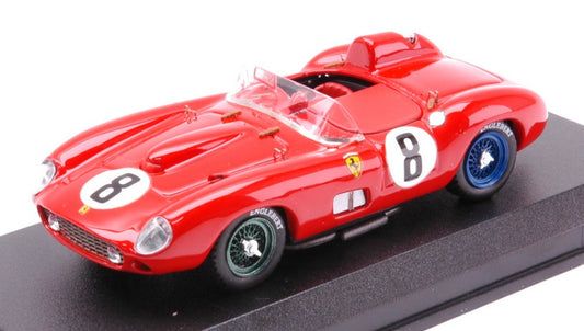 MODELLINO SCALA COMPATIBILE CON FERRARI 315-S N.8 24 H LE MANS 1957 STUART LEWIS-SEVERI 1:43 ART MODEL AM0176-2