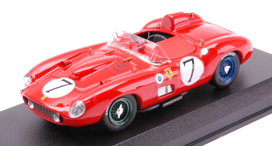 MODELLINO SCALA COMPATIBILE CON FERRARI 335 S N.7 24 H LE MANS 1957 M.HAWTHORN-L.MUSSO 1:43 ART MODEL AM0184-2