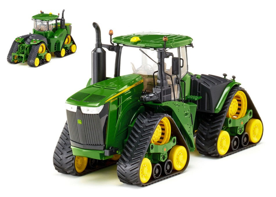 MODELLINO IN SCALA Wiking COMPATIBILE CON TRATTORE A TRASMISSIONE CINGOLATA JOHN DEERE 9620RX 1:32 MODEL SCALE WK17077849 241217