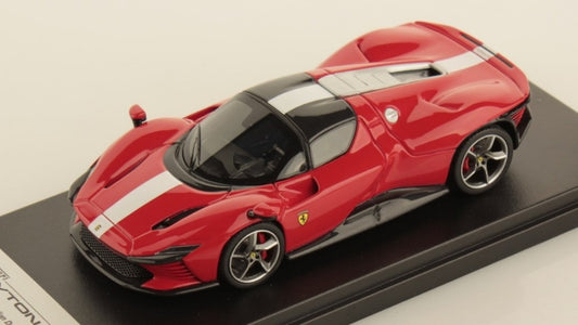 MODELLINO SCALA COMPATIBILE CON FERRARI DAYTONA SP3 ROSSO SCUDERIA 1:43 LOOKSMART LS535E