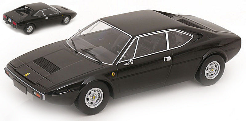 MODELLINO SCALA COMPATIBILE CON FERRARI 308 GT4 1974 BLACK 1:18 KK SCALE KKDC181233