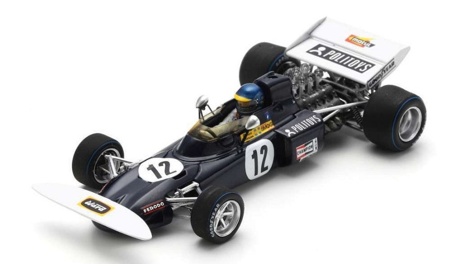 MODELLINO IN SCALA Spark Model COMPATIBILE CON MARCH 711 N.12 RACE OF CHAMPIONS 1971 RONNIE PETERSON 1:43 MODEL SCALE S2757 241217