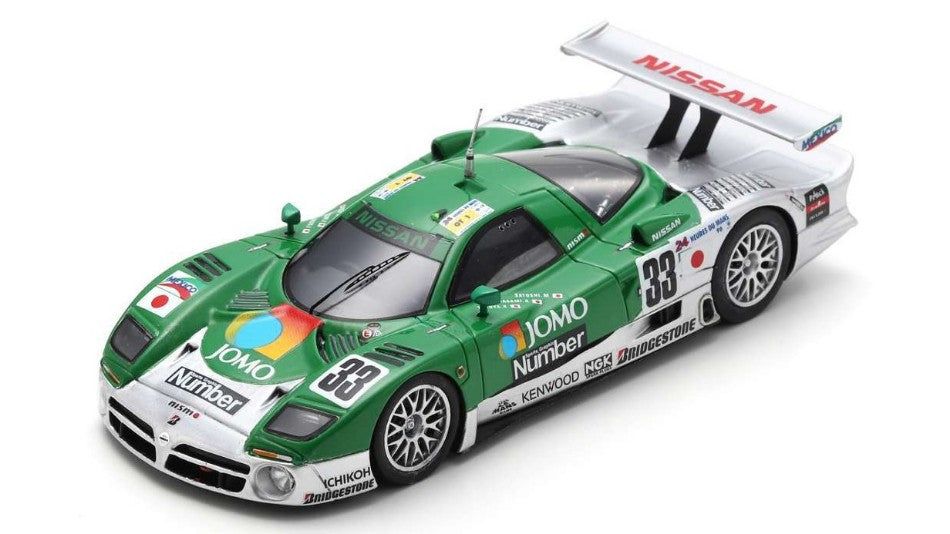 MODELLINO SCALA COMPATIBILE CON NISSAN R390 GT1 N.33 10th 24 H LE MANS 1998 MOTOYAMA-KAGEYAMA-KUROSAWA SPARK MODEL S3633