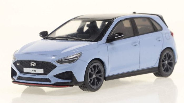 MODELLINO SCALA COMPATIBILE CON HYUNDAI i30N 2022 LIGHT BLUE 1:43 SOLIDO SL4314401