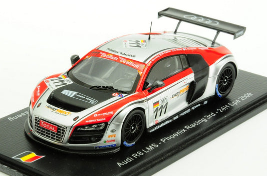 MODELLINO IN SCALA Spark Model COMPATIBILE CON AUDI R8 LMS N.111 3rd 24 H SPA 2009 MOSER-FASSLER-MARGARITIS-BASSENG MODEL SCALE 100SPA21 241217