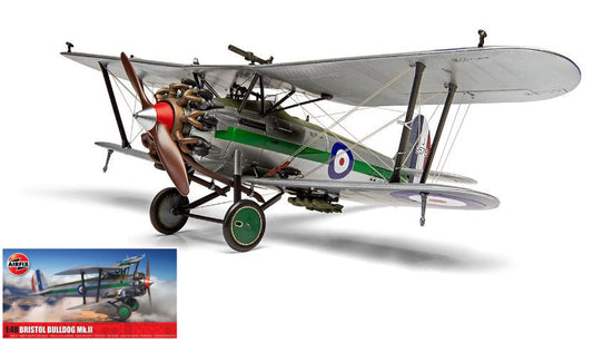 MODELLINO IN SCALA Airfix COMPATIBILE CON BRISTOL BULLDOG Mk.II KIT 1:48 MODEL SCALE A05141 241217