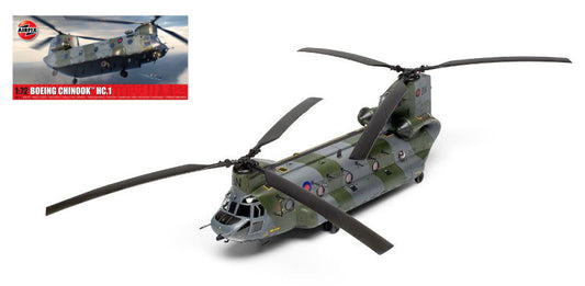 MODELLINO IN SCALA Airfix COMPATIBILE CON BOEING CHINOOK HC1 KIT 1:72 MODEL SCALE A06023 241217