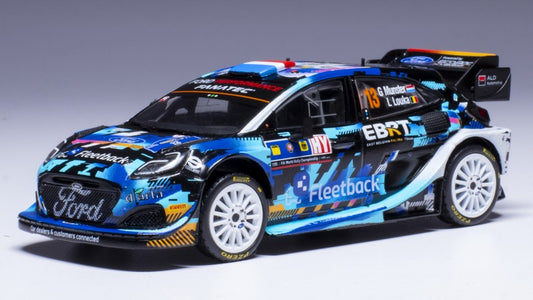 MODELLINO IN SCALA Ixo Model COMPATIBILE CON FORD PUMA RALLY 1 N.13 WRC CENTRAL EUROPEAN RALLY 2023 MUNSTER-LOUKA1:43 MODEL SCALE RAM905B 241217