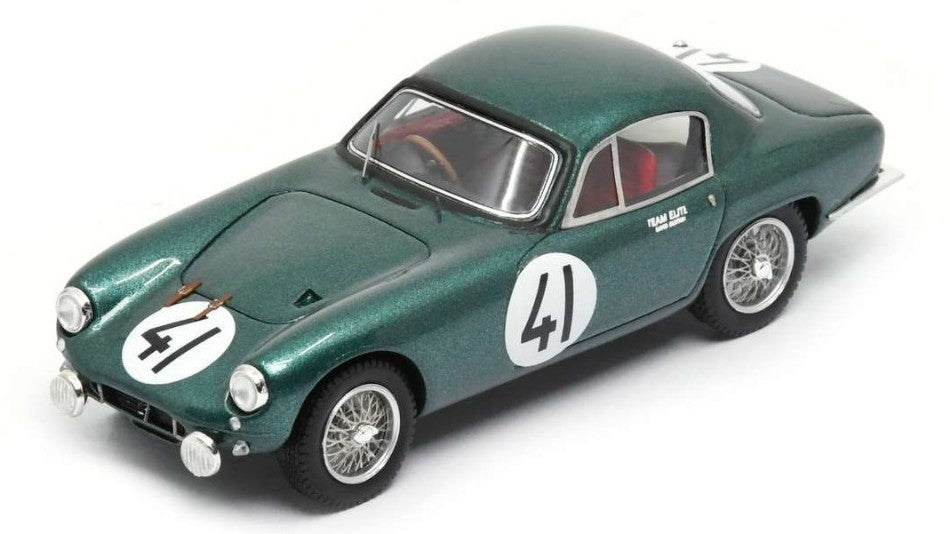 MODELLINO SCALA COMPATIBILE CON LOTUS ELITE N.41 14th 24 H LE MANS 1960 MARSH-WAGSTAFF 1:43 SPARK MODEL S8201