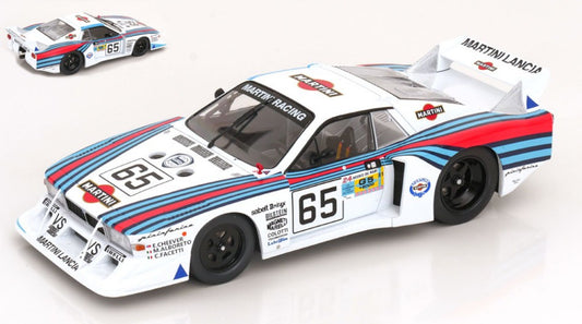 MODELLINO IN SCALA ModelCarGroup COMPATIBILE CON LANCIA BETA MONTEC.Gr.5 N.65 LE MANS 1981 ALBORETO/CHEEVER/FACETTI 1:18 MODEL SCALE MCG18812 241217