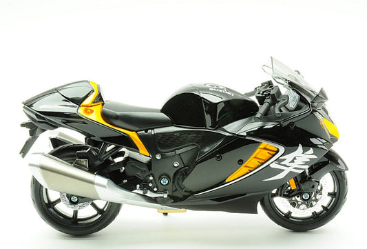 MODELLINO SCALA COMPATIBILE CON SUZUKI HAYABUSA 2022 BLACK 1:12 MAISTO MI32724