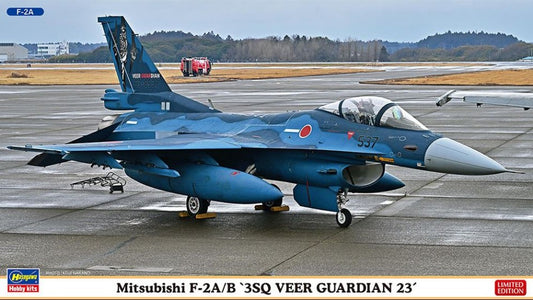 KIT DA MONTARE SCALA COMPATIBILE CON MITSUBISHI F-2 A/B 3sq VEER GUARDIAN 23 KIT 1:72 HASEGAWA HA02463