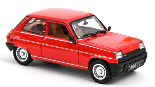 MODELLINO SCALA COMPATIBILE CON RENAULT 5 ALPINE TURBO 1983 RED 1:43 NOREV NV510518