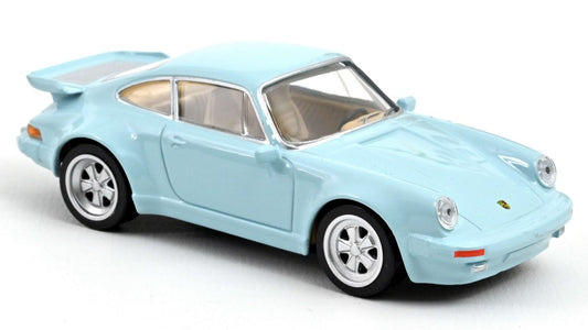 MODELLINO SCALA COMPATIBILE CON PORSCHE 911 TURBO 1978 BLUE JET CAR 1:43 NOREV NV750053