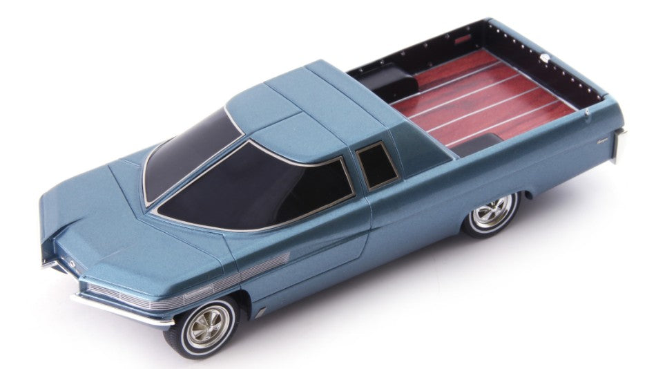 MODELLINO SCALA COMPATIBILE CON FORD RANGER II 1966 MET.BLUE 1:43 AUTOCULT ATC08022-1