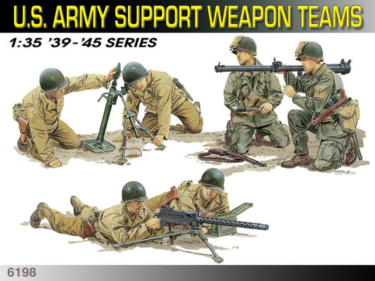 KIT DA MONTARE SCALA COMPATIBILE CON U.S. ARMY SUPPORT WEAPON KIT 1:35 DRAGON D6198