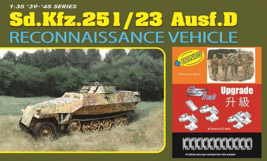 KIT DA MONTARE SCALA COMPATIBILE CON SD.KFZ.251/23 AUSF.D KIT 1:35 DRAGON D6980