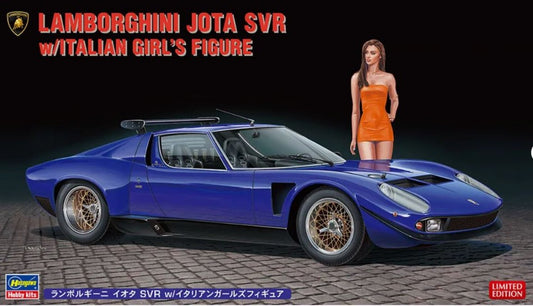 KIT DA MONTARE SCALA COMPATIBILE CON LAMBORGHINI JOTA SVR MIT FRAU FRAU KIT 1:24 HASEGAWA HA20472