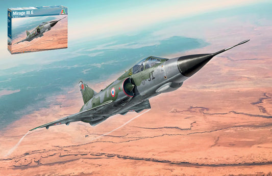 MODELLINO IN SCALA Italeri COMPATIBILE CON MIRAGE III E KIT 1:48 MODEL SCALE IT2816 241217