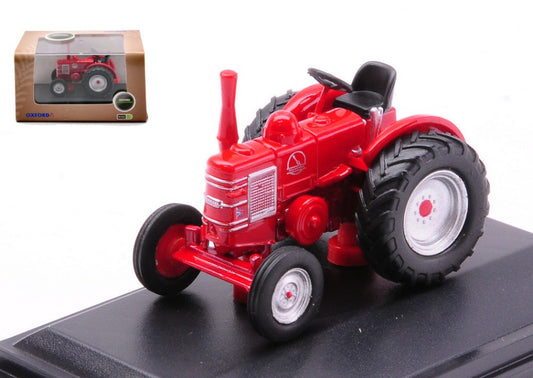 MODELLINO SCALA COMPATIBILE CON TRATTORE FIELD MARSHALL TRACTOR RED 1:76 OXFORD OXF76FMT003