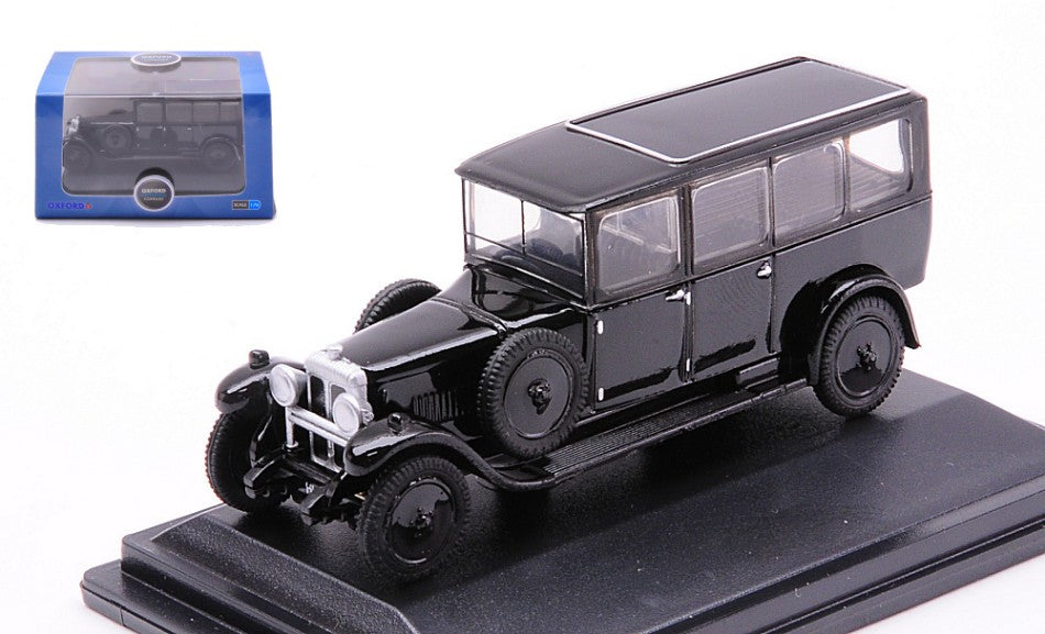 MODELLINO SCALA COMPATIBILE CON DAIMLER HEARSE BLACK 1:76 OXFORD OXF76RDH001