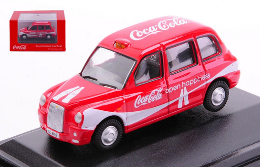 MODELLINO SCALA COMPATIBILE CON TX4 TAXI COCA COLA 1:76 OXFORD OXF76TX4008CC