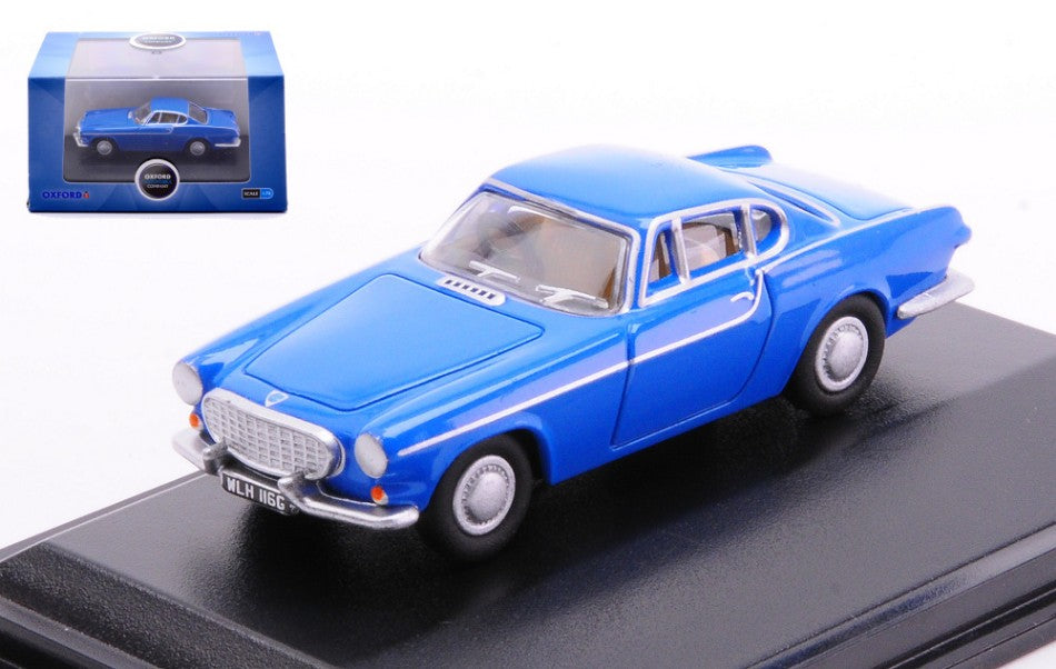 MODELLINO SCALA COMPATIBILE CON VOLVO P1800 TEAL BLUE 1:76 OXFORD OXF76VP004