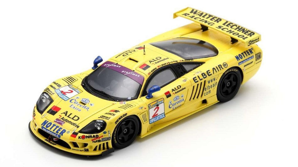 MODELLINO IN SCALA Spark Model COMPATIBILE CON SALEEN S7-R N.2 24 H SPA 2003 SEILER-KONRAD-LECHNER-E.VAN DE POELE 1:43 MODEL SCALE 100SPA16 241217