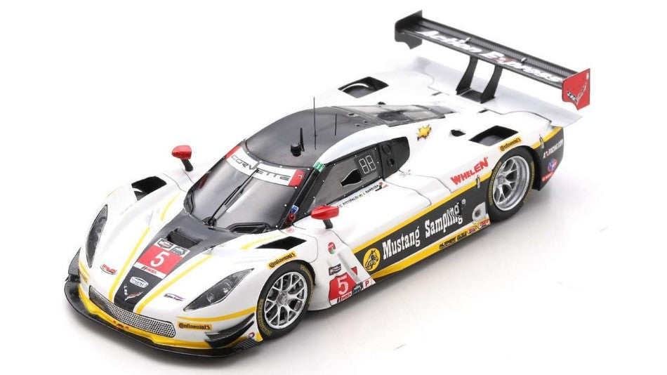 MODELLINO SCALA COMPATIBILE CON CHEVROLET CORVETTE N.5 WINNER 12 H SEBRING 2015 C.FITTIPALDI-BARBOSA-BOU SPARK MODEL 43SE15