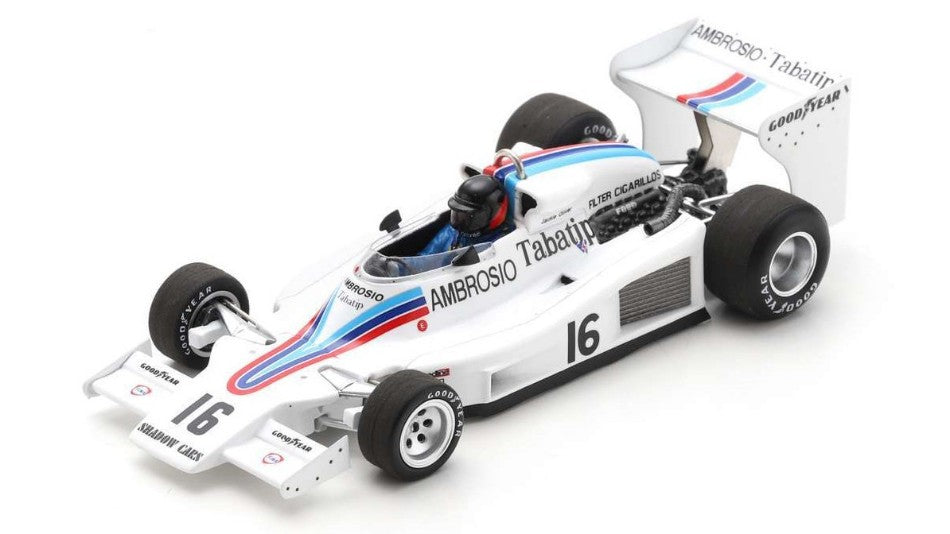 MODELLINO IN SCALA Spark Model COMPATIBILE CON SHADOW DN8 N.16 SWEDEN GP 1977 JACKIE OLIVER 1:43 MODEL SCALE S2758 241217