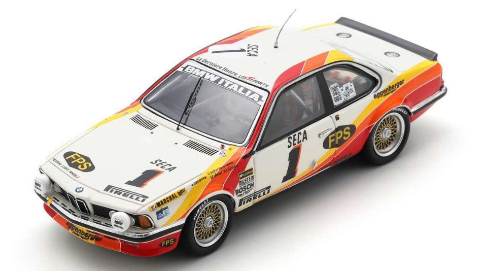 MODELLINO IN SCALA Spark Model COMPATIBILE CON BMW 635 CSI N.1 24H SPA 1983 GRANO-KELLENERS-CECCOTTO 1:43 MODEL SCALE SB650 241217