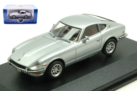 MODELLINO SCALA COMPATIBILE CON DATSUN 240 Z 1970 SILVER 1:43 OXFORD OXFDAT003