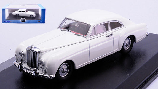 MODELLINO SCALA COMPATIBILE CON BENTLEY S1 CONTINENTAL OLYMPIC WHITE 1:43 OXFORD OXFBCF003