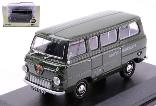 MODELLINO SCALA COMPATIBILE CON FORD THAMES MINIBUS BRITISH RAILWAYS 1:43 OXFORD OXFFDE002