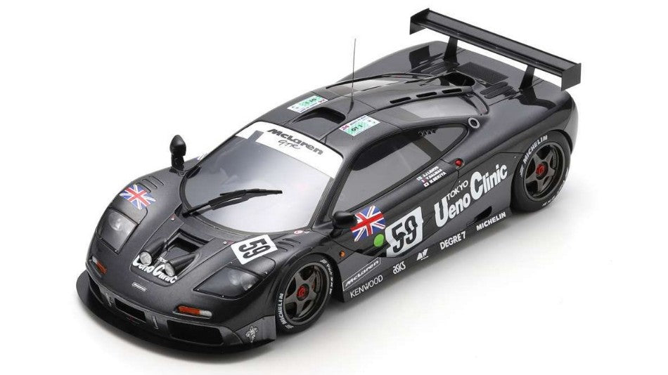 MODELLINO IN SCALA Spark Model COMPATIBILE CON MC LAREN F1 GTR N.59 WINNER LM 1995 Y.DALMAS-J.LETHO-M.SEKIYA 1:18 MODEL SCALE 18LM95 241217