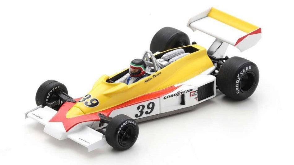 MODELLINO IN SCALA Spark Model COMPATIBILE CON HESKETH 308E N.39 PRACTICE BELGIUM GP 1977 HECTOR REBAQUE 1:43 MODEL SCALE S2763 241217