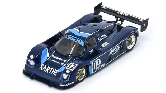 MODELLINO SCALA COMPATIBILE CON COUGAR C 24 S N.12 24 H LE MANS 1990 THURER-LANETTA-PESSIOT 1:43 SPARK MODEL S3533