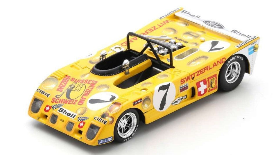 MODELLINO SCALA COMPATIBILE CON LOLA T280 N.7 LM 1972 J.DE BRAGATION-M.CABRAL-H.DE FIERLANDT 1:43 SPARK MODEL S9434