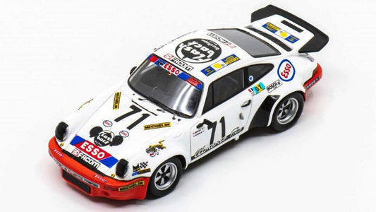 MODELLINO SCALA COMPATIBILE CON PORSCHE 911 RS 3.0 N.71 LM 1976 OUVIERE-"SEGOLEN"-"LADAGI" 1:43 SPARK MODEL S9824