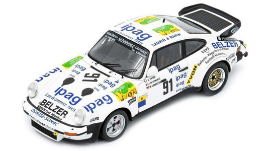 MODELLINO SCALA COMPATIBILE CON PORSCHE 930 N.91 24 H LE MANS 1983 YVON-LEMERLE-KRANKENBERG 1:43 SPARK MODEL S9856