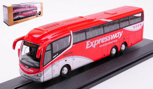 MODELLINO SCALA COMPATIBILE CON AUTOBUS IRIZAR i6 BUS EIREANN EXPRESSWAY 1:76 OXFORD OXF76IR6008