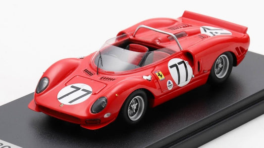 MODELLINO SCALA COMPATIBILE CON FERRARI 330 P2 N.77 2000 KM DAYTONA 1965 SURTEES/RODRIGUEZ 1:43 LOOKSMART LSRC113