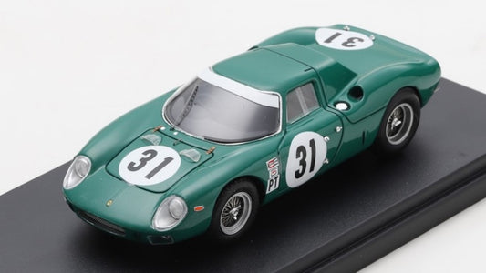 MODELLINO SCALA COMPATIBILE CON FERRARI 250LM N.31 3rd 12H SEBRING 1965 PIPER/MAGGS 1:43 LOOKSMART LSRC126