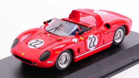 MODELLINO SCALA COMPATIBILE CON FERRARI 275 P N.22 WINNER 12 H SEBRING 1964 M.PARKES-U.MAGLIOLI 1:43 ART MODEL AM0135-2