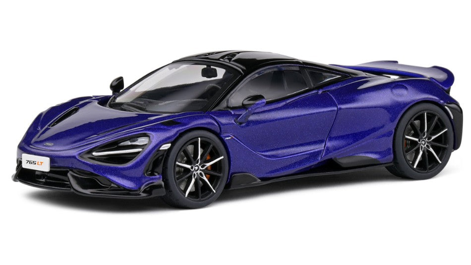 MODELLINO SCALA COMPATIBILE CON MCLAREN 765LT V8 BITURBO 2020 PURPLE 1:43 SOLIDO SL4311906