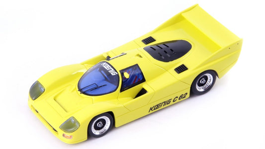 MODELLINO SCALA COMPATIBILE CON KOENIG C62 1991 YELLOW 1:43 AVENUE43 AVN60115