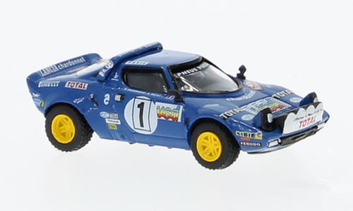 MODELLINO SCALA COMPATIBILE CON LANCIA STRATOS HF N.1 1980 TOTAL 1:87 BREKINA BRE29658