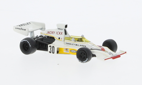 MODELLINO SCALA COMPATIBILE CON MCLAREN M23 N.30 1973 J.ICKXS 1:87 BREKINA BRE22956